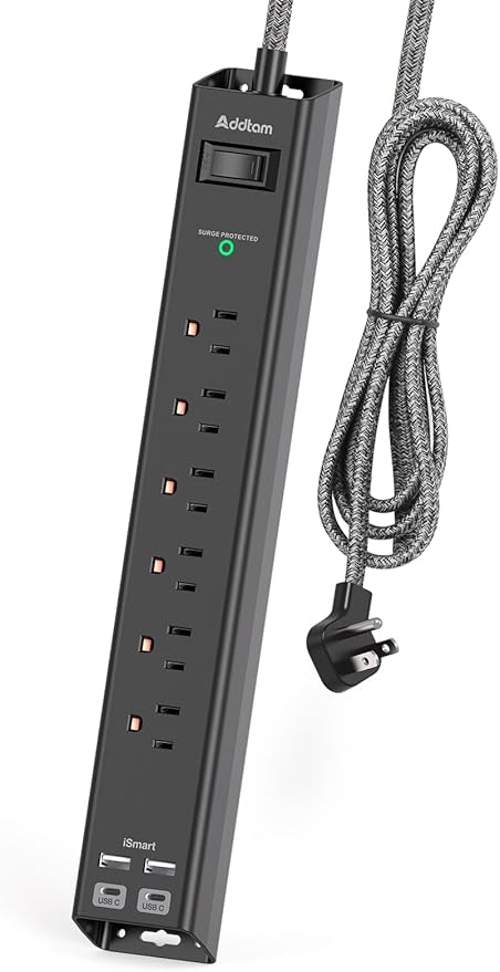 Surge Protector Power Strip by Addtam