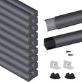VST 20pack 3.3 ft LED Channel, V Shape Led Diffuser Channel, LED Aluminum by VSTLighting