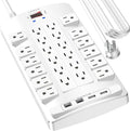 Surge Protector Power Strip by QINLIANF