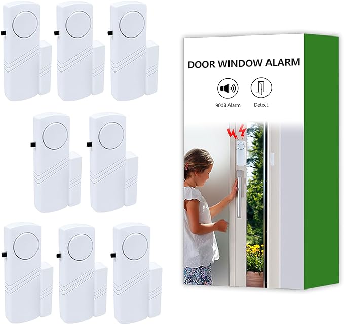 Door Window Alarm, 90dB Door Alarms Sensor by Unknown
