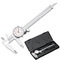 HDLNKAK Dial Caliper 0-6"/150mm Dual Reading Scale, Inch/Metric SAE Standard by HDLNKAK