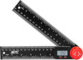 UNIPEC Digital Angle Finder Protractor, Angle Finder Ruler, 7inch 200mm by UNIPEC