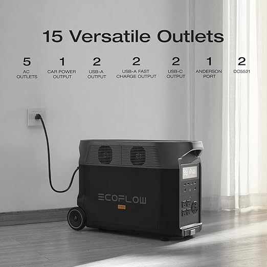 EF ECOFLOW Portable Power Station 3600Wh DELTA Pro - Image 6