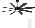 WINGBO 60" Large DC Ceiling Fans by HomePage