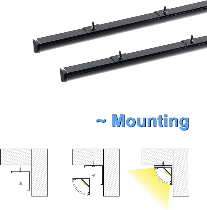 VST LED Channel, V Shape Led Diffuser Channel, LED Aluminum Channel - Image 4