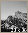 Frame It Easy 33 x 38 Rustic Gray Wood Frame by FrameItEasy