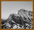 Frame It Easy 33 x 29 Hazel Wood Frame by FrameItEasy