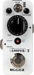 MOOER Micro Looper II Guitar Loop Pedal by MOOER