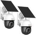 DEKCO Security Cameras Wireless Outdoor, Solar Powered, Panoramic PTZ, Auto by DEKCO_LIFE