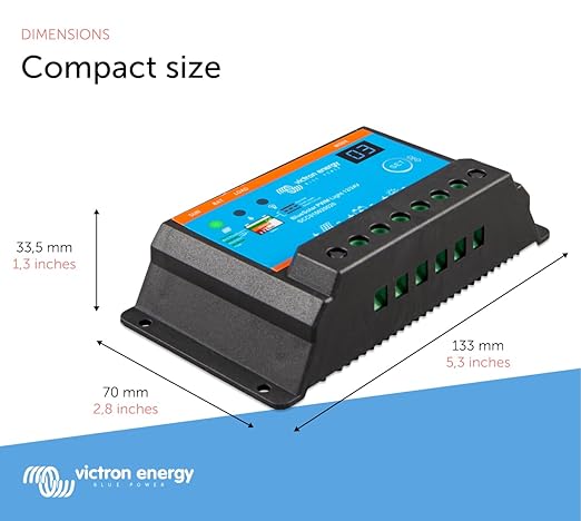 Victron Energy BlueSolar PWM-Light 12/24-Volt 30 amp Charge Controller - Image 3