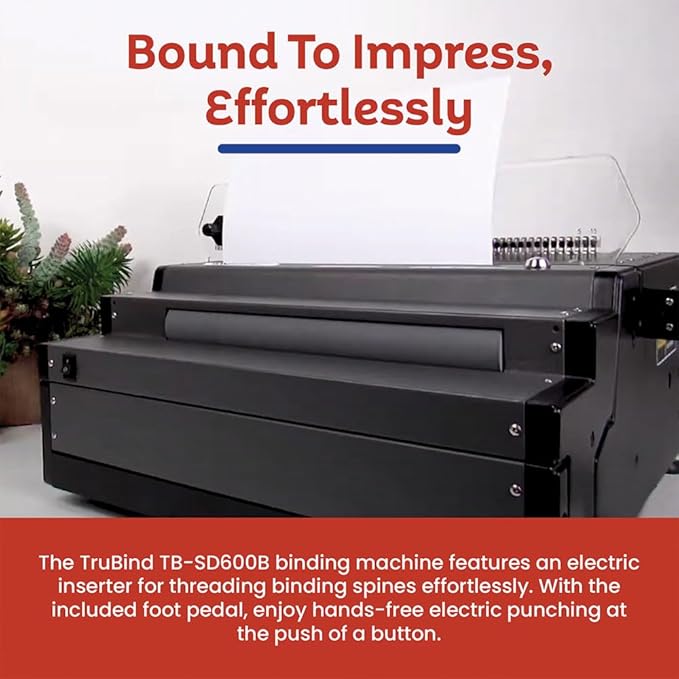 TruBind Heavy Duty Coil Binding Machine - Image 2