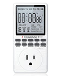 Outlet Timer, NEARPOW Multifunctional Programmable Timer by NEARPOW