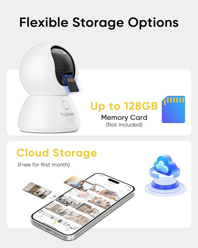 BoyKeep 2K Cameras for Home Security, Pet Camera Indoor - Image 8