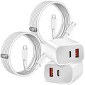 Fast Charger iPhone, Dual Port A/C iPhone Charger Fast Charging Adapter by WILLTOP