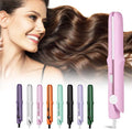 2026 New Mini Curling Iron for Short Hair, 2 in 1 Mini Curling Wand & Flat Iron by Juvhot
