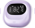 Mesqool Vibrating Alarm Clock for Heavy Sleepers, Rechargeable Battery Operated by Mesqool