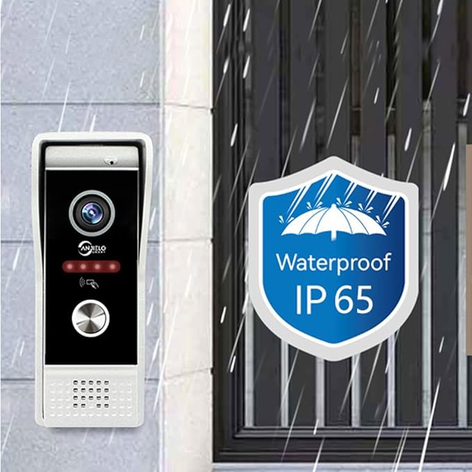 Wired Video Doorbell Apartment Intercom System, 10 Inch Full Touch Monitor - Image 6