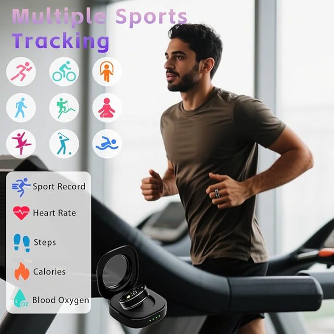 Activity Tracker Ring for Men – Smart Ring - Image 9