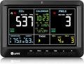 Air Quality Monitor Indoor 7" Display + Alerts, CO2 Monitor PM2.5 PM1.0 PM10 by UUNNI