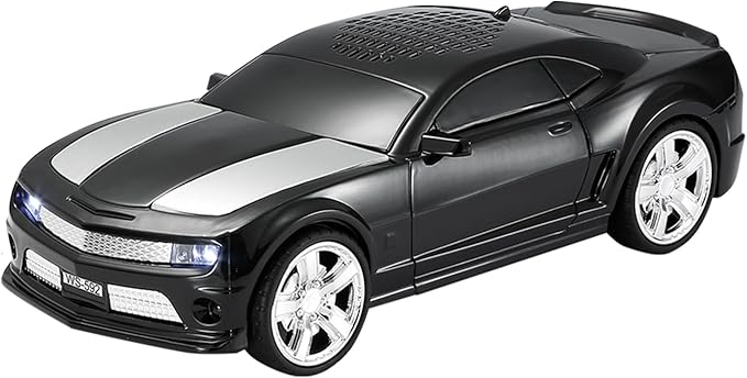 WSTER Classic Sports Car Model Bluetooth Speaker, Portable Wireless Outdoor by WSTER