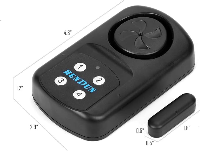 HENDUN Outdoor Door Alarm with Remote Keypad, Waterproof IP67, Inground Pool - Image 6