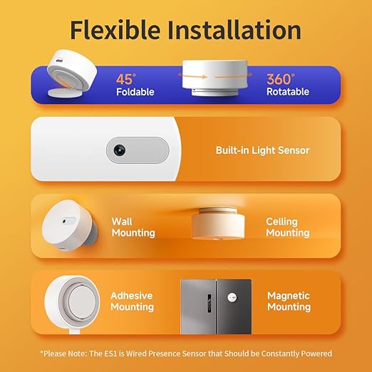 Linptech Human Presence Sensor ES1, Smart Motion Sensor - Image 8