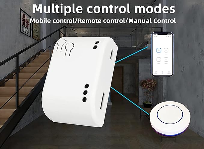 Newgoal 1 Channel Smart WiFi Relay Switching Module USB 5V/AC85V-250V, Supports - Image 6