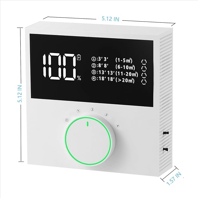 Negative Ion Air Purifier, Portable Negative Ion Generator - Image 7