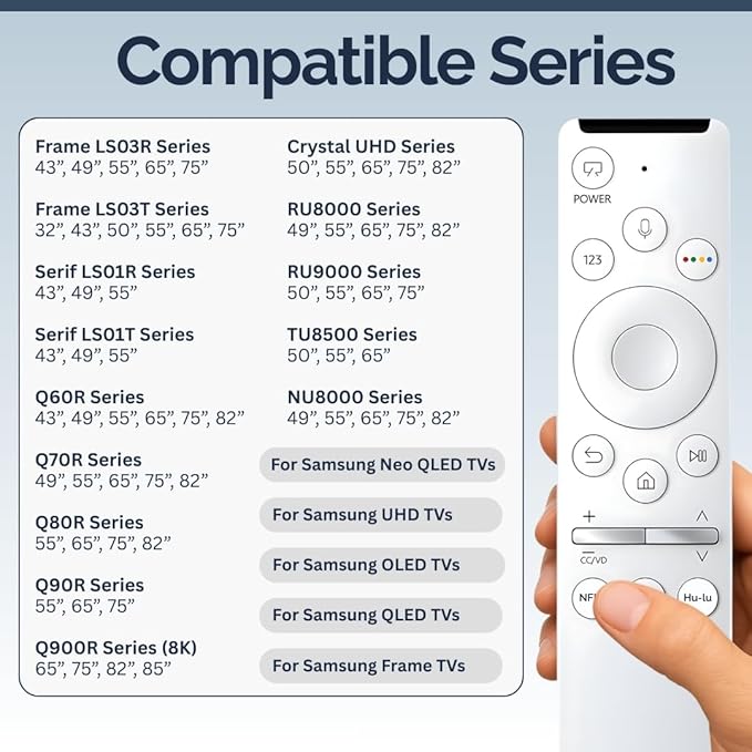 2 Pack BN59-01312Q Samsung TV Remote Control Replacement - Image 6