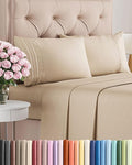 King Size 4 Piece Sheet Set by CGKUnlimited