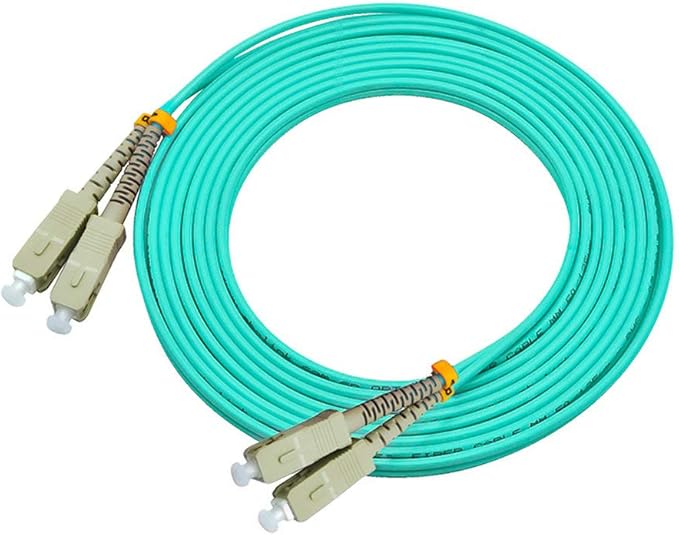 Jeirdus 100 Meters 328ft SC to SC Duplex 50/125 10G OM3 Multi-Mode Fiber Optic - Image 3