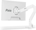 Pixio PS1S Wave White Single Monitor Arm Stand Desk Mount by Pixio