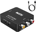 RCA to HDMI, AV to HDMI Converter, GOXMGO 1080P Mini RCA Composite Cvbs AV to by GOXMGO