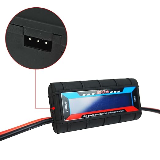 Proshopping 2Pcs 200A RC Watt Meter, DC 0-60V High Precision Power Analyzer - Image 4