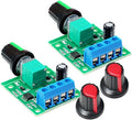 Gebildet 2pcs PWM Low Voltage Motor Speed Controller DC 1.8V 3V 5V 6V 12V 2A by Gebildet
