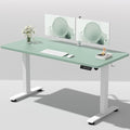 Veken 55 Inch Large Electric Standing Desk, 4 Memory Heights Adjustable by Veken