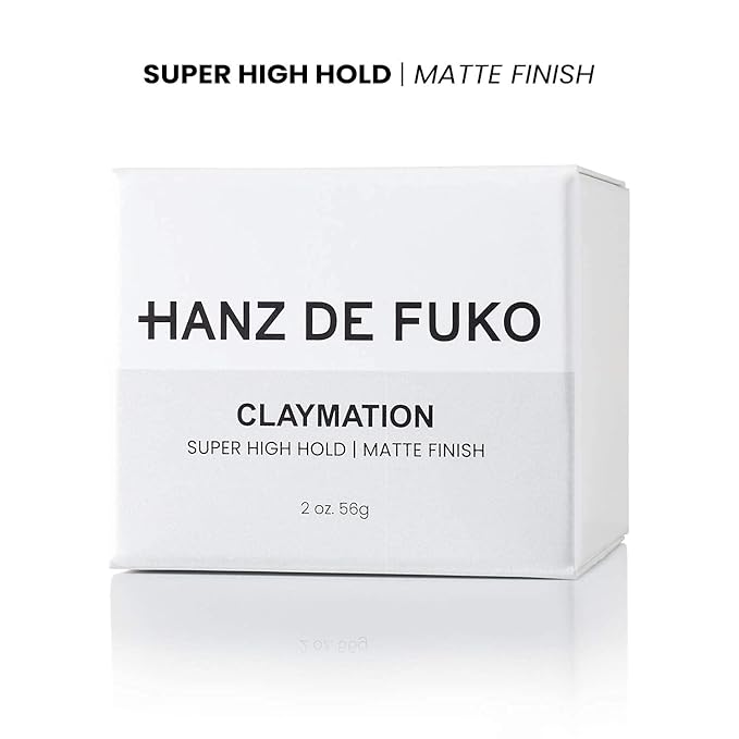 Hanz de Fuko Claymation – Premium Men’s Hair Styling Clay - Image 5