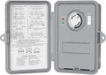 BN-LINK Pool Pump Timer, Outdoor Mechanical Timer Box, Heavy Duty 24 Hour by BN-LINK
