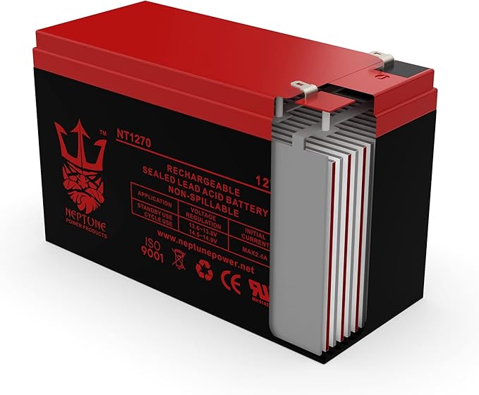 Neptune Power Brand NT1270 F1 12V 7Ah SLA Replacement Battery - Image 3