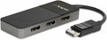 StarTech.com 3-Port DisplayPort 1.4 Splitter, DisplayPort to 3x DP by StarTech