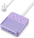 USB C Charger Block, 135W GaN IV Fast Charging Station Hub, 6-in-1 USB C Power by Feob
