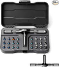 24 in 1 Magnetic Screwdriver Set, Upgrade DIY Ratchet Screwdriver Set by Unknown