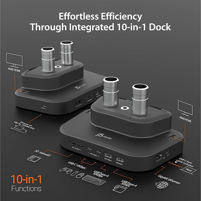 j5create Dual Monitor Mount - Image 2