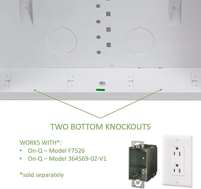 On-Q 20" Structured Media Enclosure - Image 9