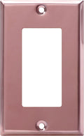 ENERLITES Decorator Switch Metal Wall Plate, Stainless Steel Outlet Cover by Enerlites