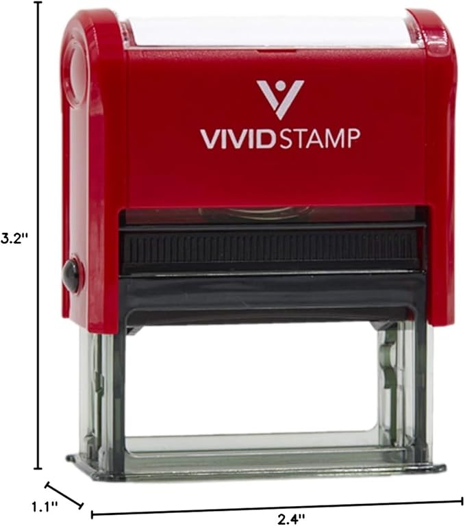 Basic Closed Self Inking Rubber Stamp - Image 5