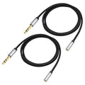 SiYear 1/4" to 3.5mm Headphone Extension Cable, 5FT- 6.35mm Quarter inch Male by SiYear