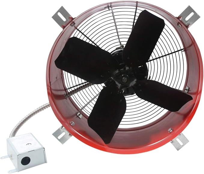 Maxx Air Professional Grade Gable Mount | Power Attic Ventilator, 2.6-Amp 60-Hz - Image 6