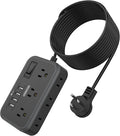 NTONPOWER 6 Widely Spaced Outlet Power Strip by NTONPOWER
