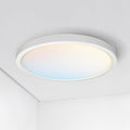 ASD LED 15" Round Flush Mount Ceiling Light Fixture, Low Profile Surface by ASDLightingCorporation